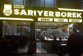 Namlı Sarıyer Börek Gaziosmanpaşa da Sarıyer Börek